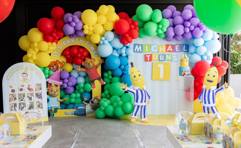 MICHAEL TURNS 1 – BANANAS IN PYJAMAS STYLE❤️