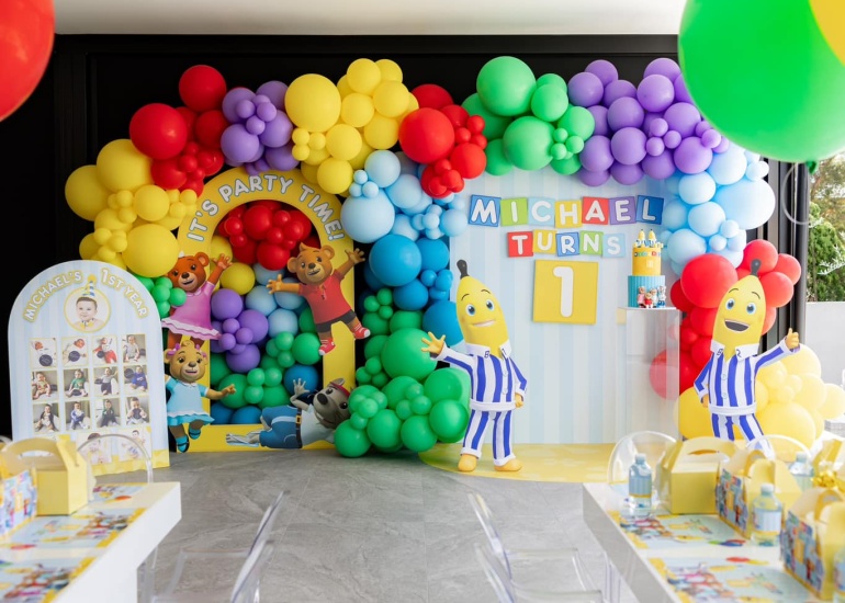 MICHAEL TURNS 1 – BANANAS IN PYJAMAS STYLE❤️